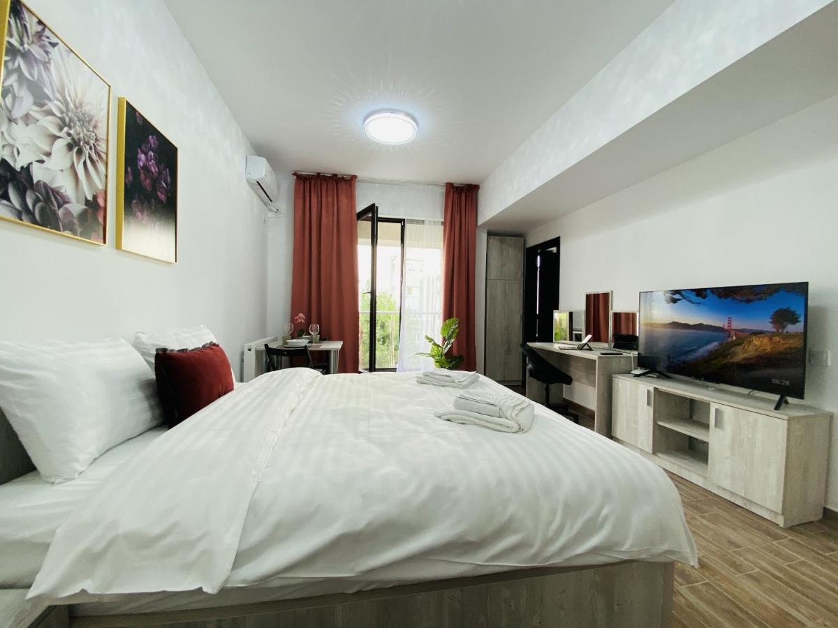 New City Studios With Balcony 부쿠레슈티 외부 사진