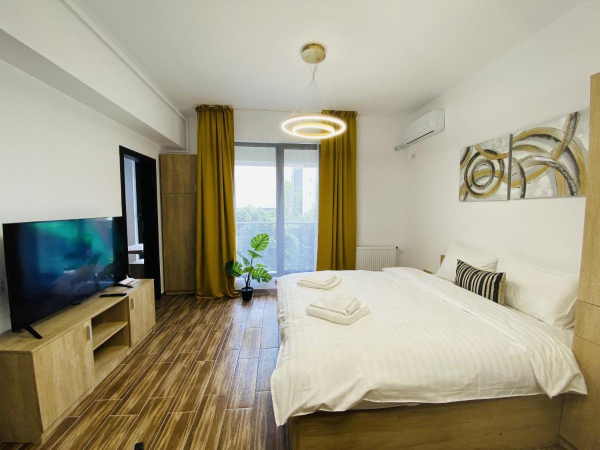New City Studios With Balcony 부쿠레슈티 외부 사진