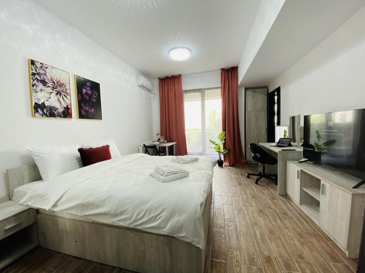 New City Studios With Balcony 부쿠레슈티 외부 사진
